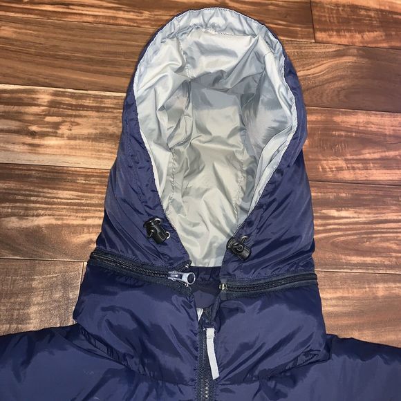 New England Patriots NFL Puffer Down Hooded Jacket Size XL - Rare - Picture 7 of 12